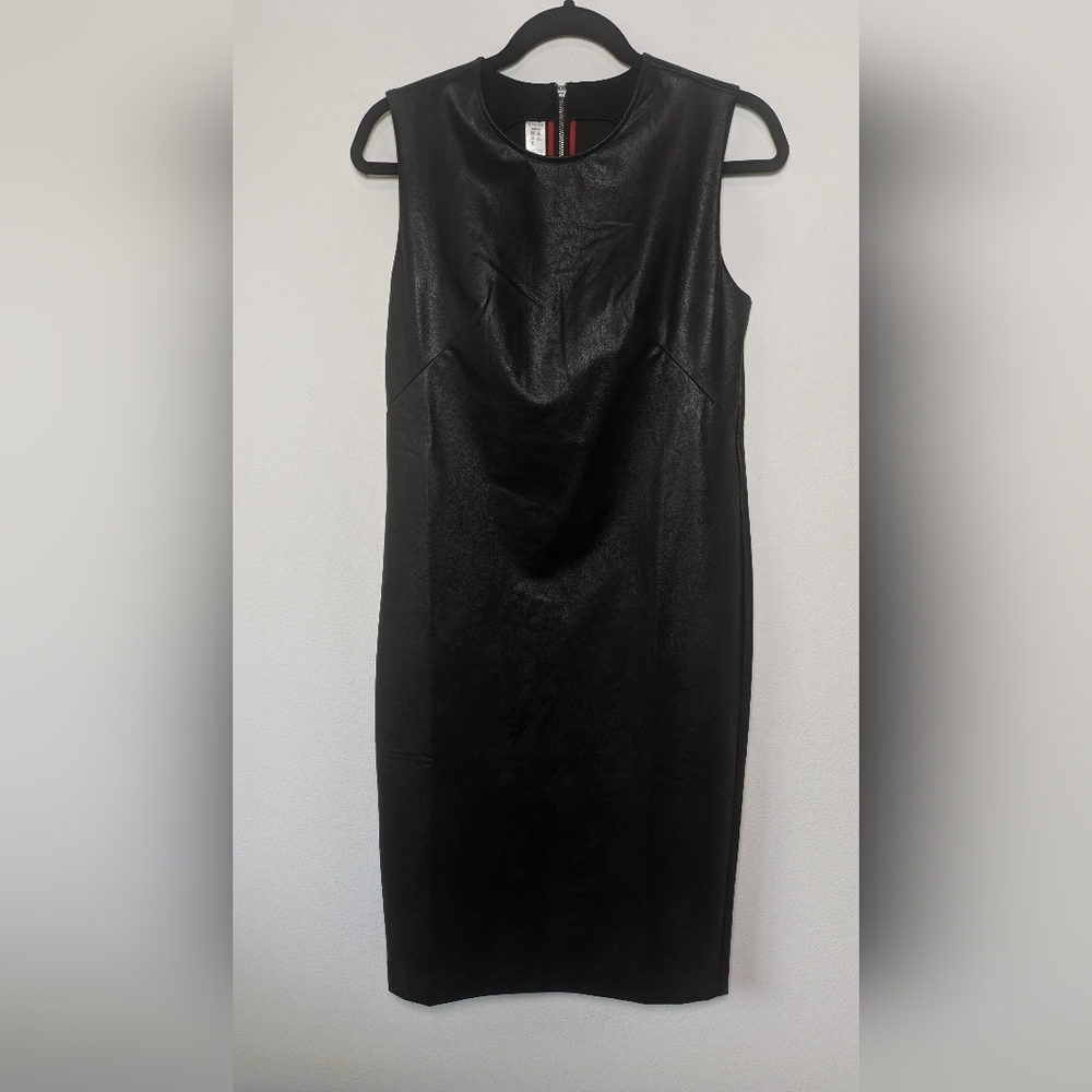 SPANX Black Sheath Mini Dress for Cocktail Nights NWT - Picture 6 of 13
